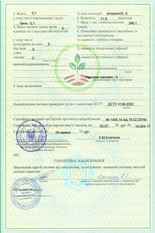 Миронівське насіння, Насіння високої якості, купити, Україна.